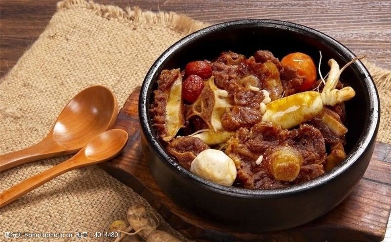 瓜果韩国料理图片