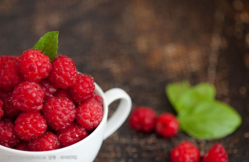 生鲜水果素材红莓图片
