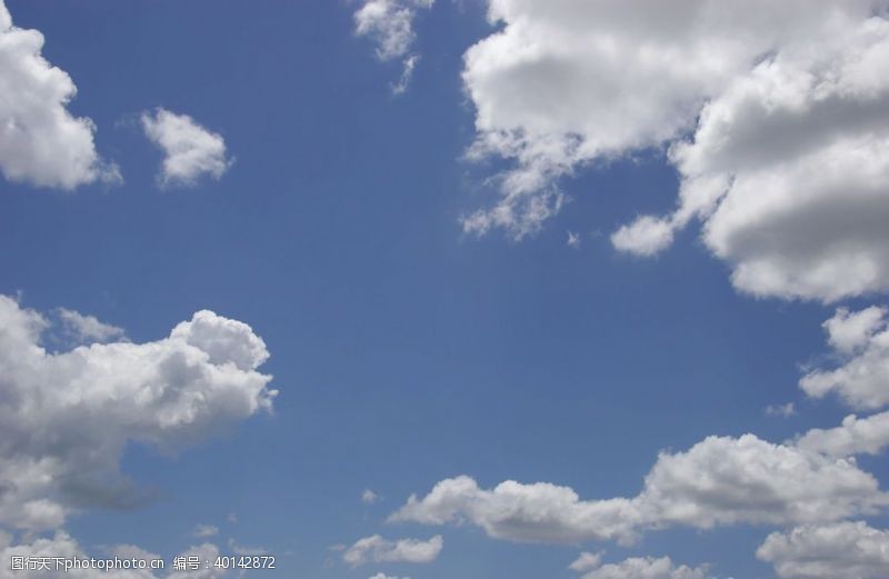 云彩蓝天白云图片