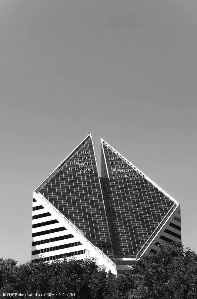 城楼摩天楼图片
