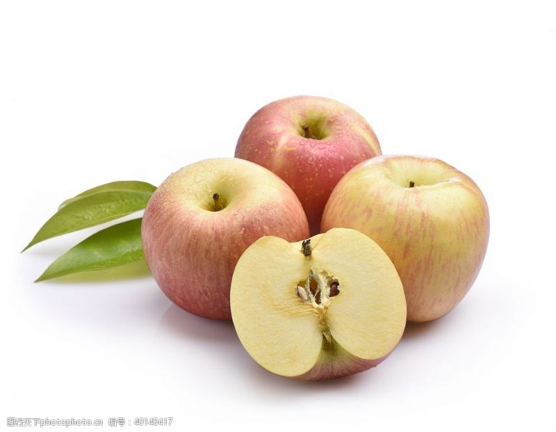 水果色背景苹果高清大图图片