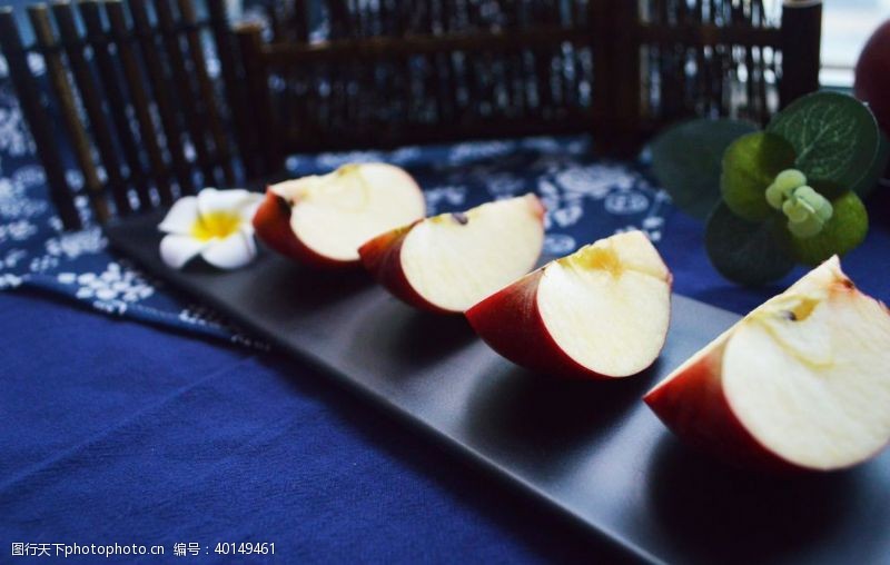 红富士苹果高清摄影图片