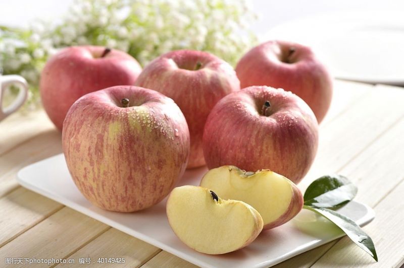 水果素材苹果摄影图片