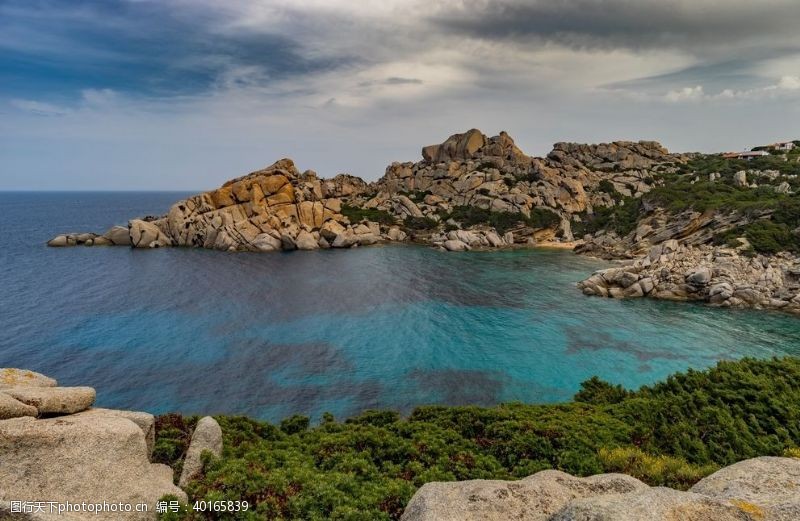 大海撒丁岛风景图片