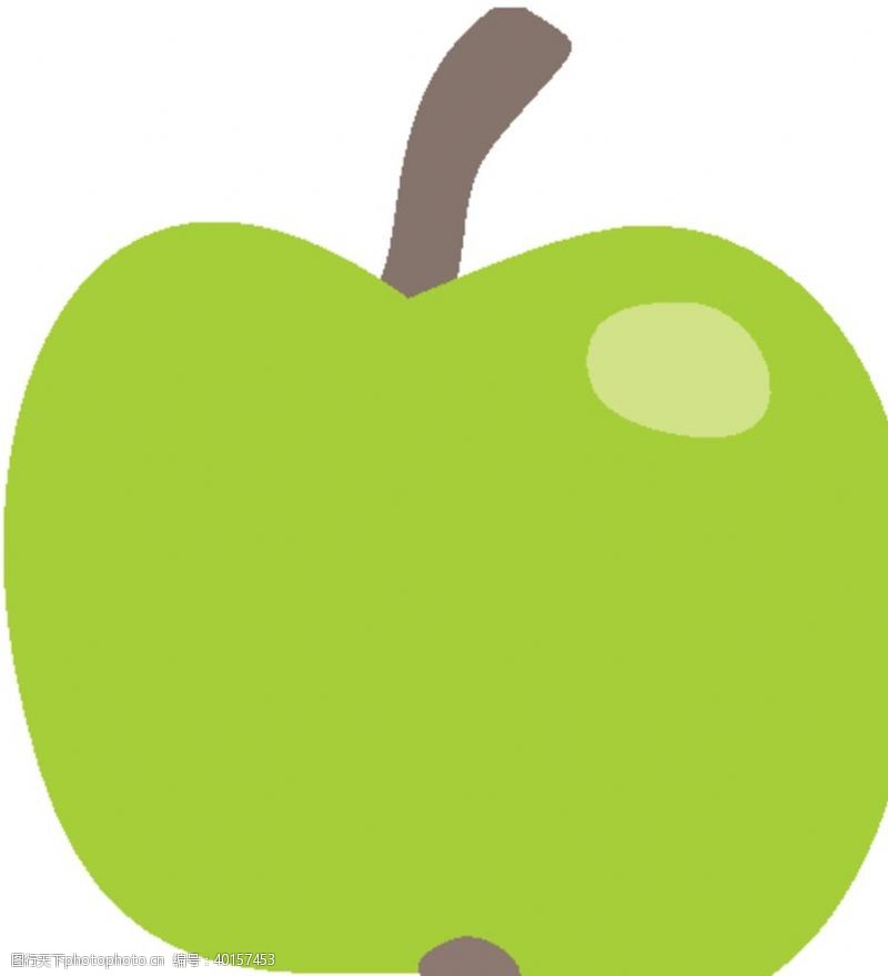 水果广告手绘卡通苹果图片