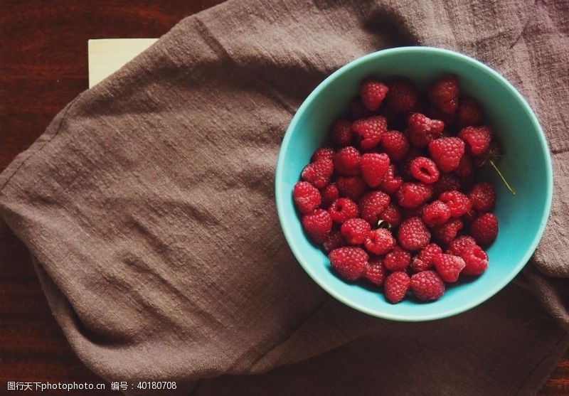 蔬果海报树莓图片