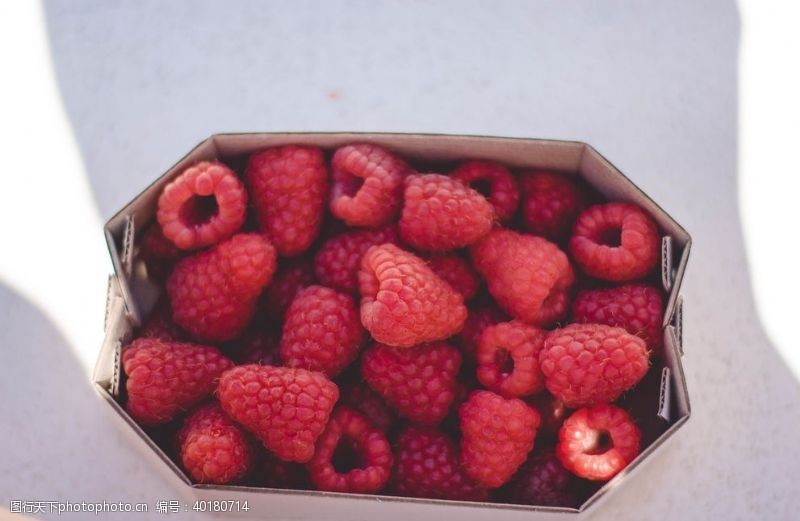 蔬果海报树莓图片