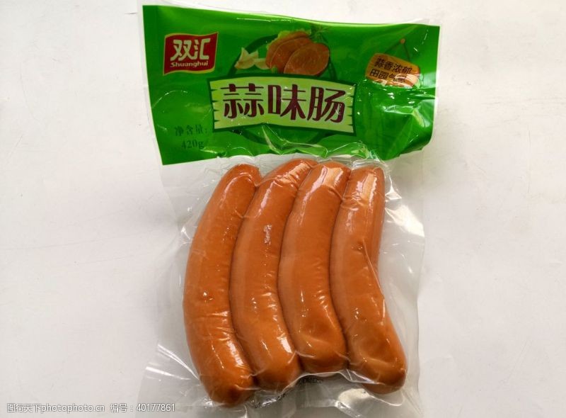 中国菜肴蒜味肠图片