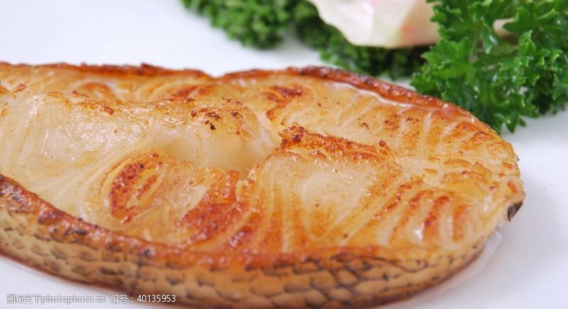 法国香煎鳕鱼图片