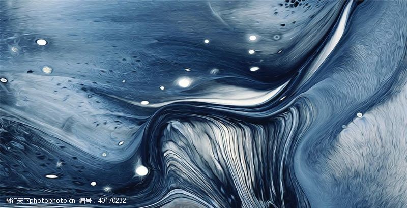 抽象水墨画液体流动图片