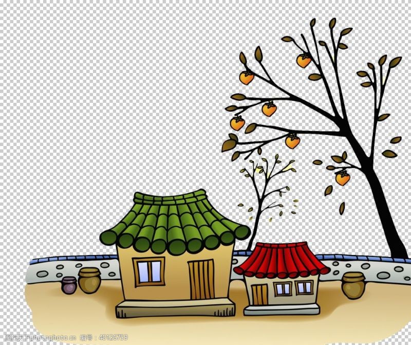 古代建筑素材中国风建筑PNG免扣素材图片
