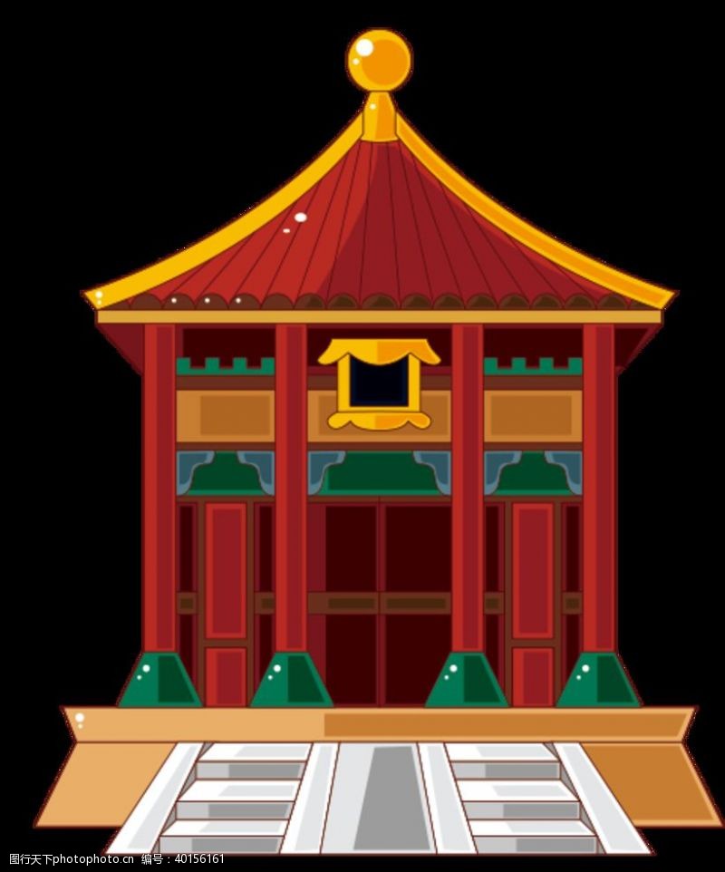 古典传统窗户中国风建筑图片