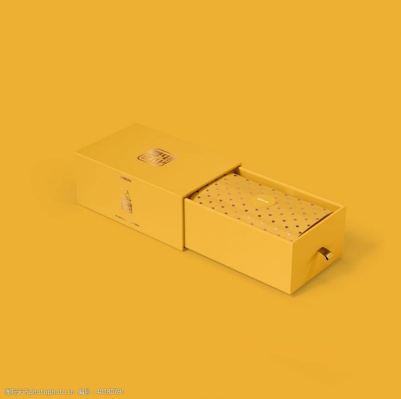 披萨包装设计包装盒样机图片