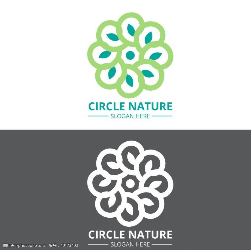 几何名片模板创意企业logo图片