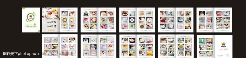 甜品蛋糕蛋糕画册图片