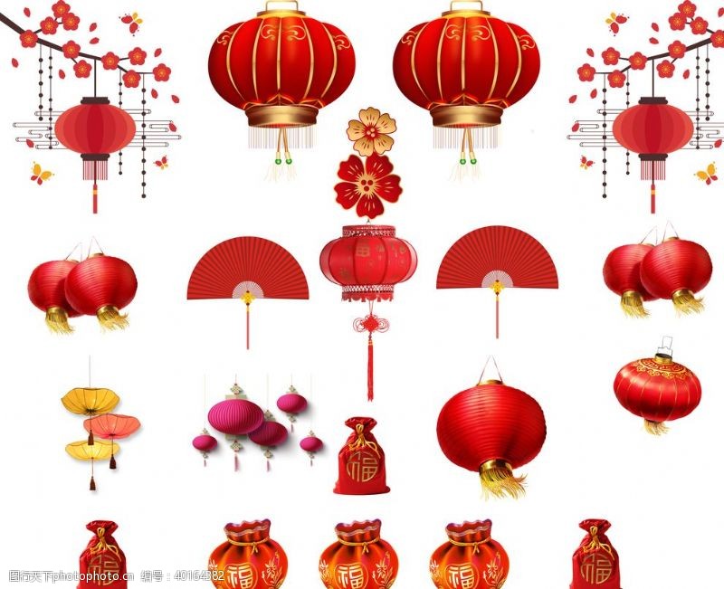 中国艺术节灯笼素材图片