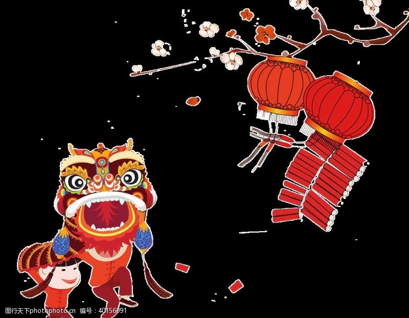 中国古图案灯笼中秋国庆新年春节灯笼图片
