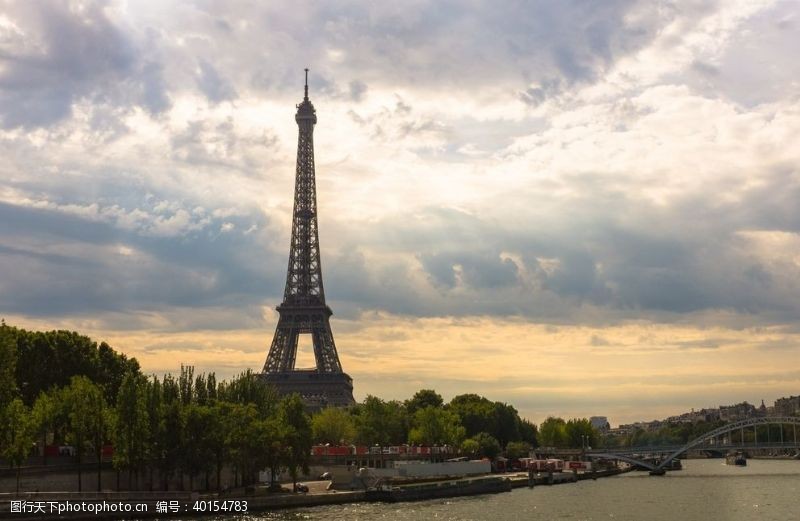 巴黎旅游海报法国埃菲尔图片