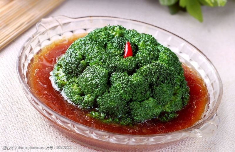 油菜花广告蚝油西兰花图片