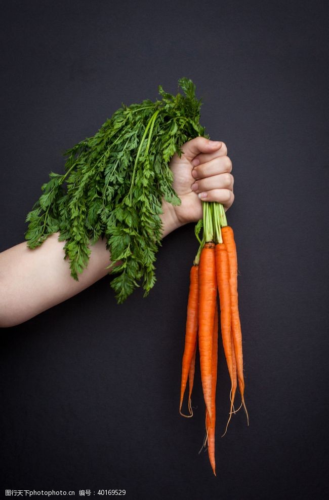 蔬菜超市展板胡萝卜图片