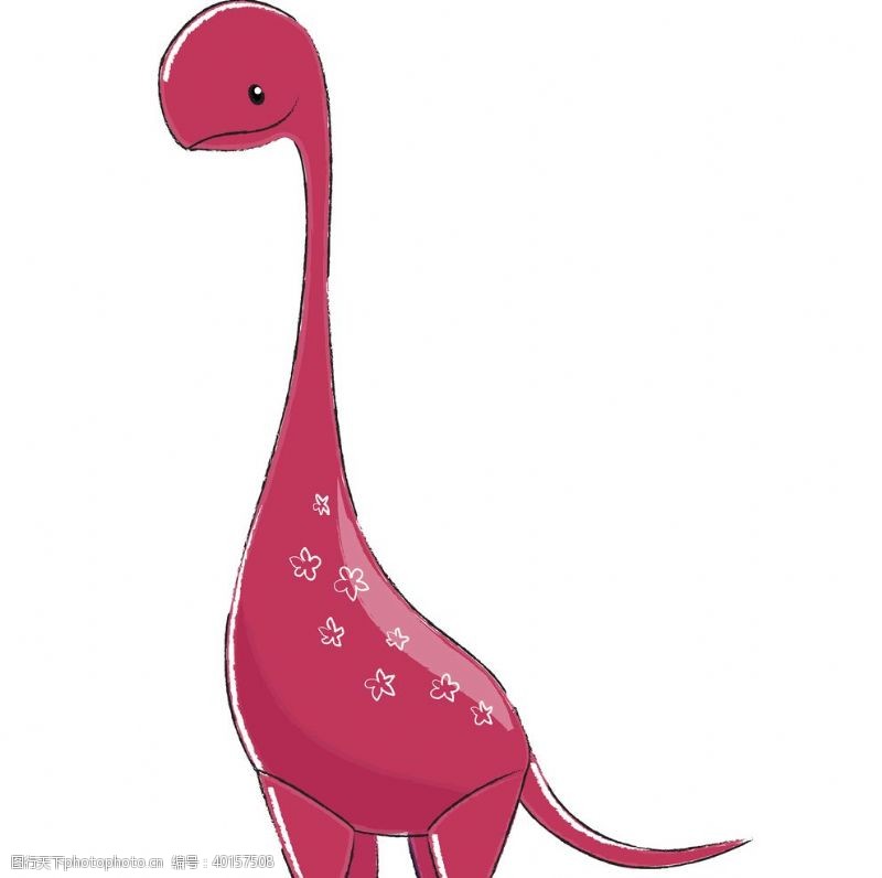 儿童节素材卡通恐龙图片
