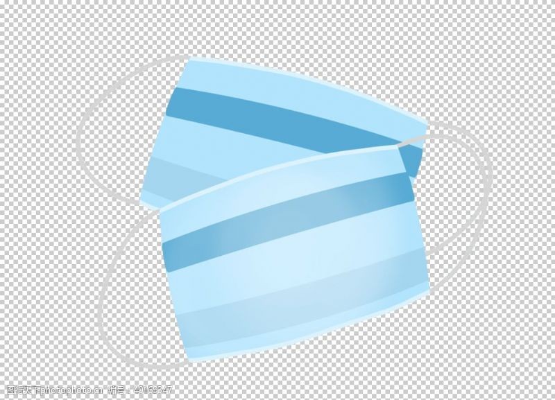 透明罩口罩化学实验器材PNG图片