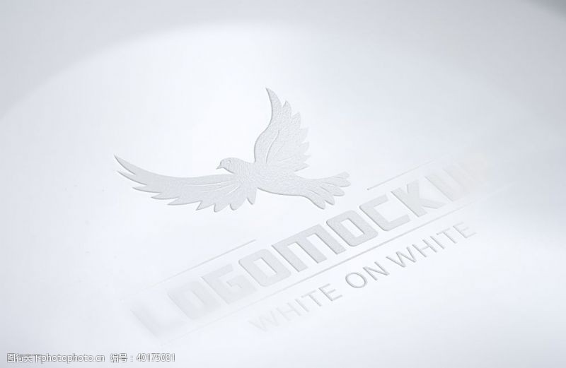 金属效果logo设计图片