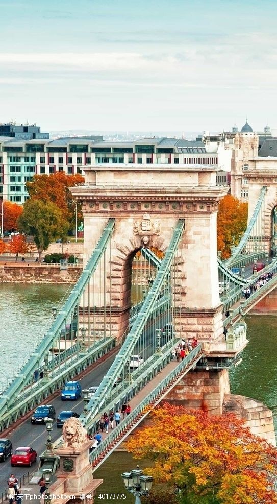 欧洲建筑桥图片