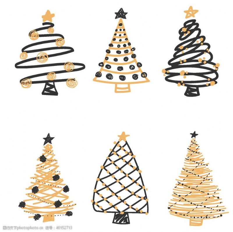 饼干包装圣诞树图片