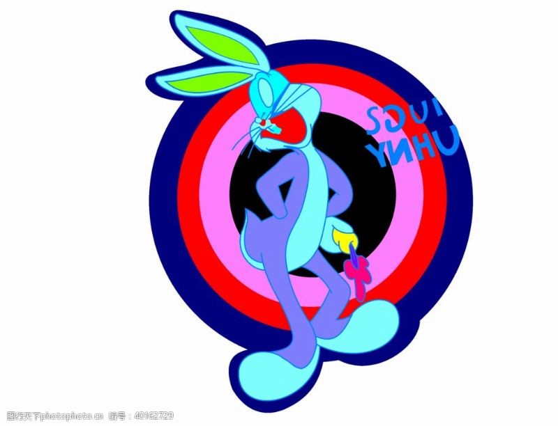 卡通兔子兔子图片