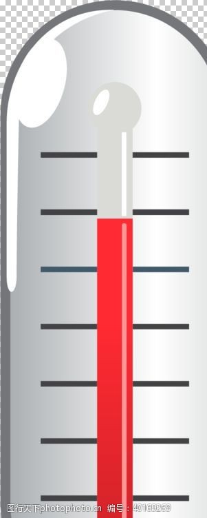 温度计科学化学实验器材PNG图片