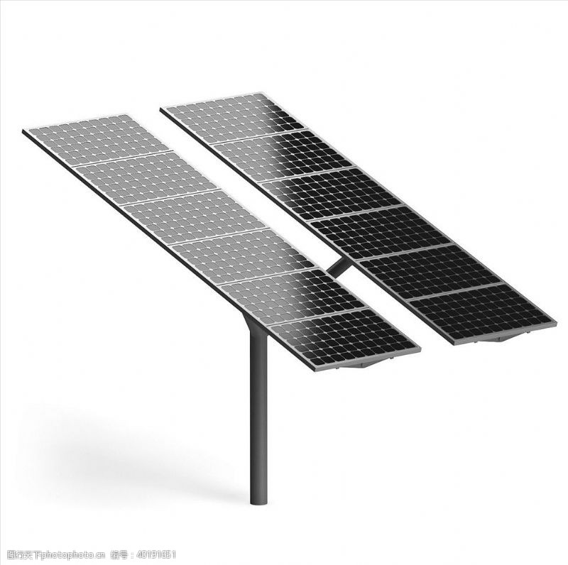 vrayC4D3DMAX模型太阳能板图片
