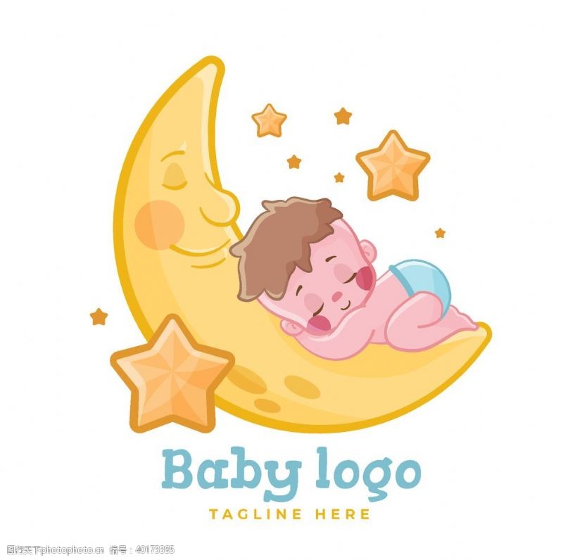 知名创意宝贝logo图片