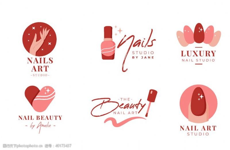 个性时尚名片创意企业logo图片