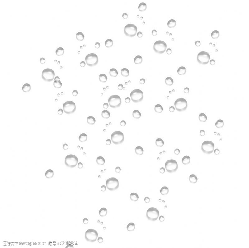 水泡卡通装饰小气泡元素图片