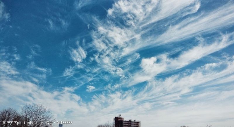 云背景蓝天图片