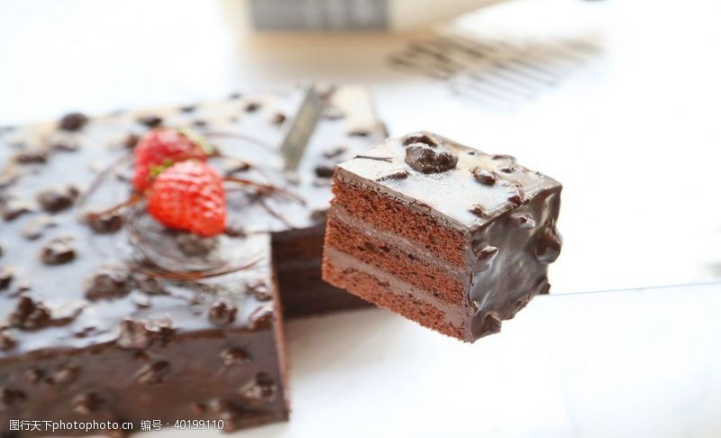 巧克力与甜点巧克力蛋糕图片