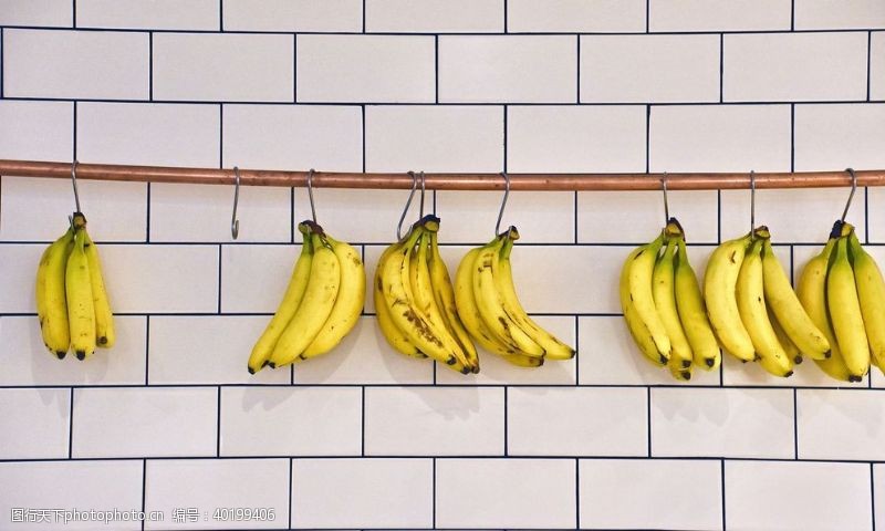 果蔬挂画香蕉图片