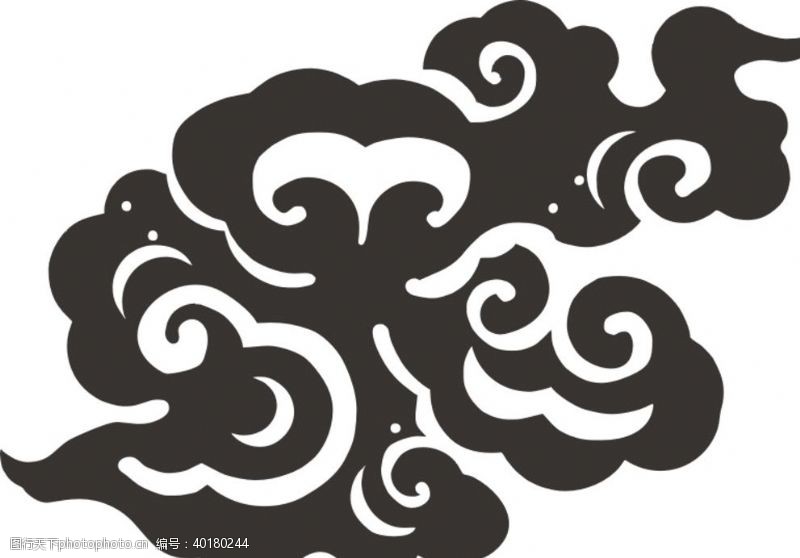 欧式古典花纹云纹图片