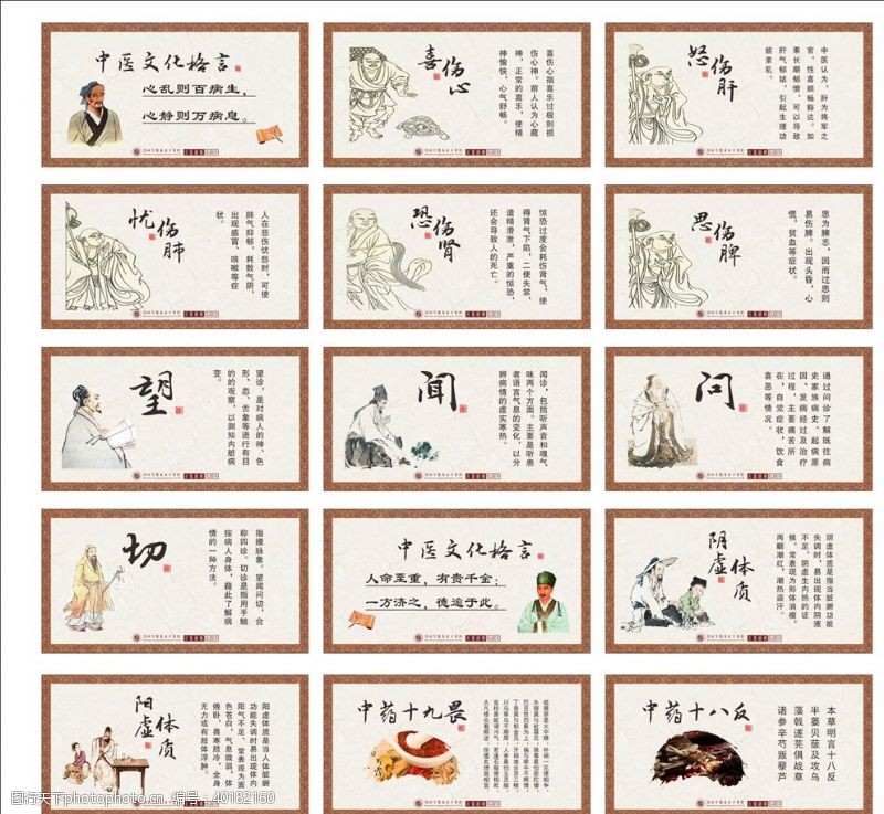 中医文化中医格言图片
