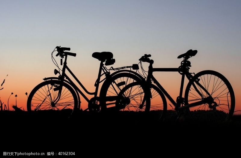环保自行车图片