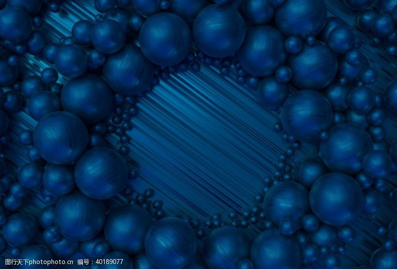 抽象标志3D球球结构图片