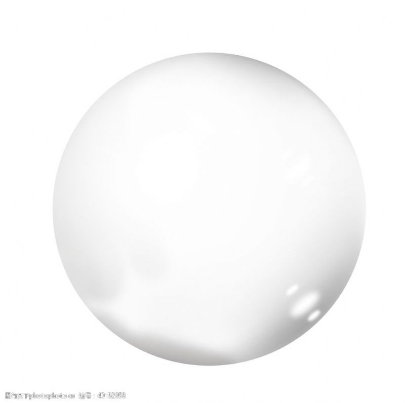 动画白色气泡元素图片