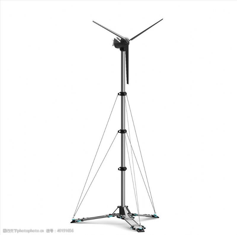 maxC4D3DMAX模型风力发电图片