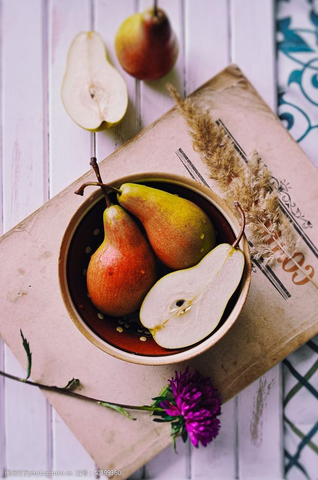 生鲜水果素材梨子图片