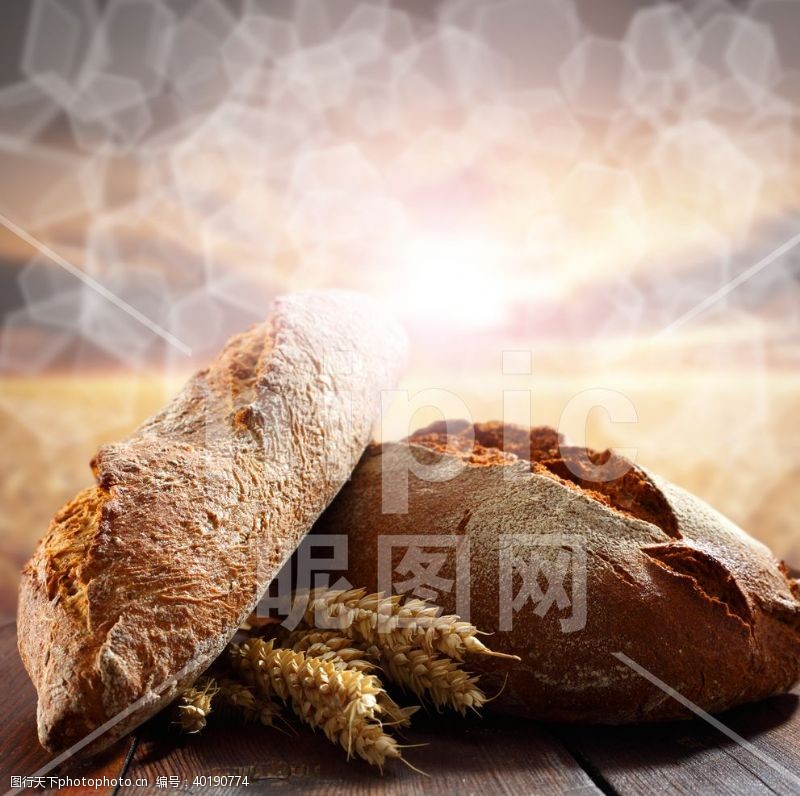 玉米碎面包高清摄影美味丰富图片