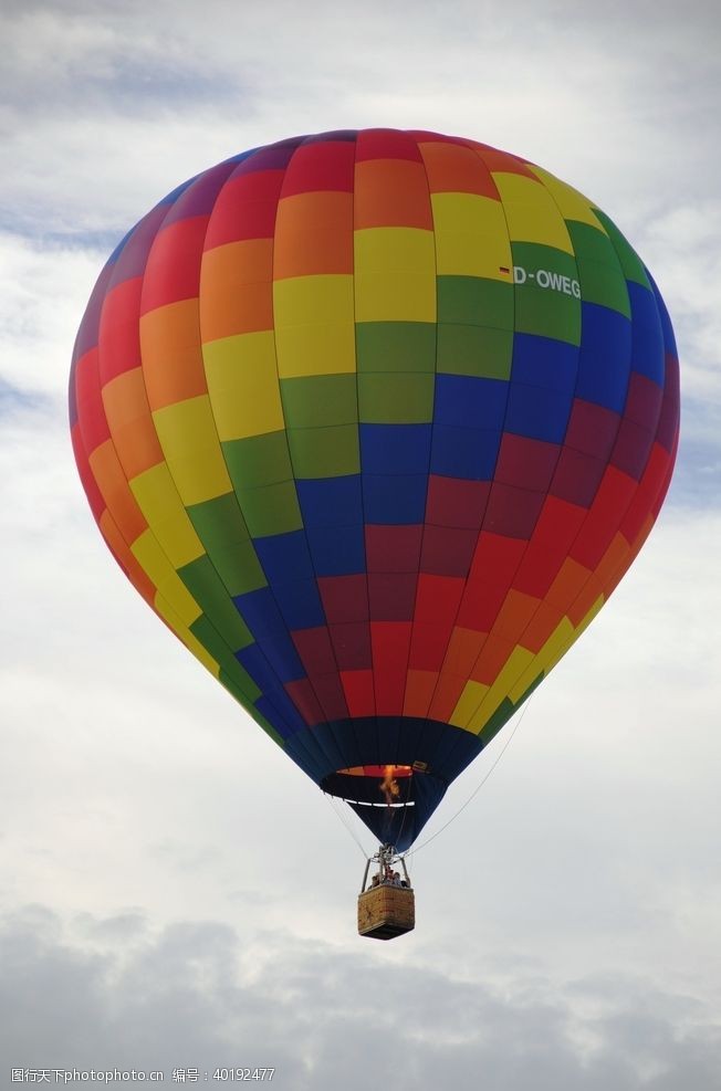 绿色热气球热气球图片