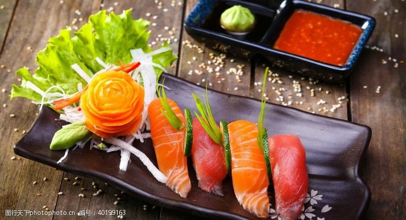 美食画册日本料理寿司图片