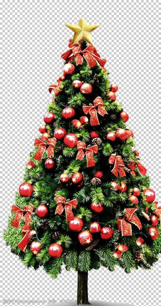 圣诞节装饰圣诞树素材图片