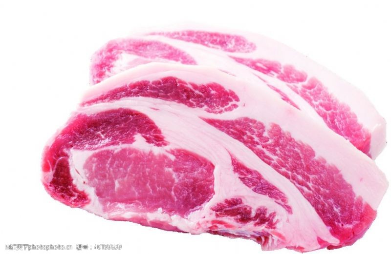 超市猪肉五花肉猪肉瘦肉透明免抠素材图片